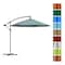 Nature Spring Nature Spring 10 Foot Offset Patio Umbrella-Lt. Green 538455HEE - alternate 2
